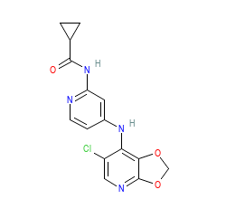 2D structure of the orthosteric ligand