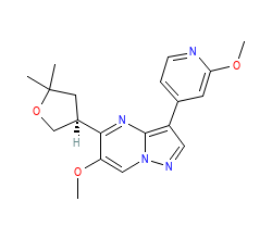 2D structure of the orthosteric ligand