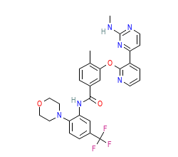 2D structure of the orthosteric ligand