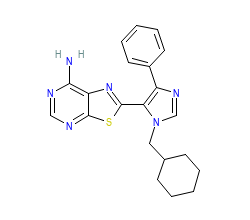 2D structure of the orthosteric ligand