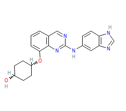 2D structure of the orthosteric ligand