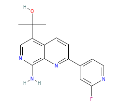2D structure of the orthosteric ligand