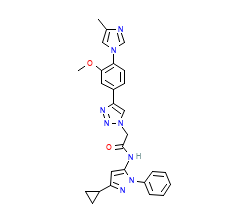 2D structure of the orthosteric ligand