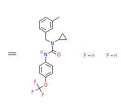 2D structure of the orthosteric ligand