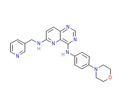 2D structure of the orthosteric ligand