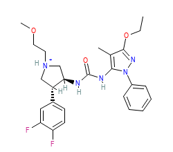 2D structure of the orthosteric ligand