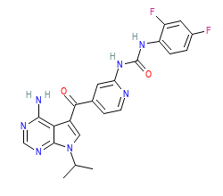 2D structure of the orthosteric ligand