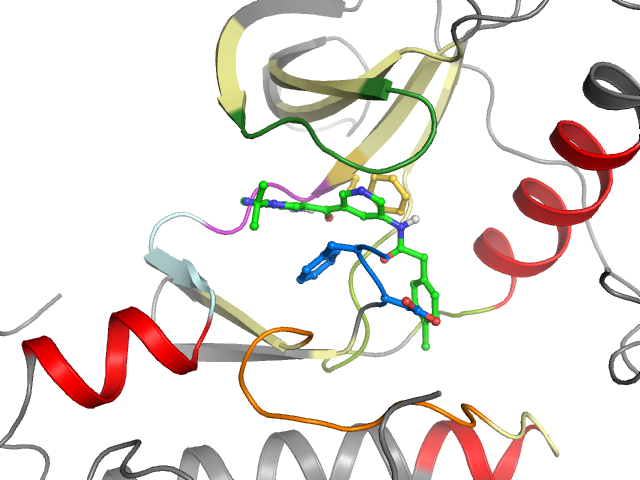 The orthosteric binding pocket