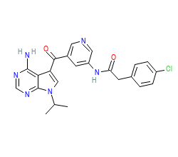 2D structure of the orthosteric ligand