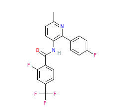 2D structure of the orthosteric ligand