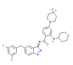 2D structure of the orthosteric ligand