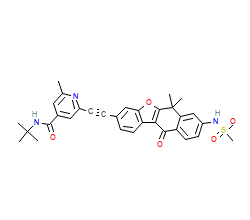 2D structure of the orthosteric ligand