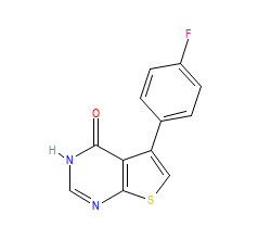 2D structure of the allostericligand
