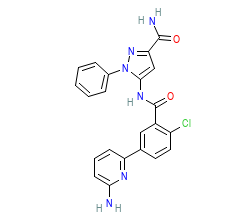 2D structure of the orthosteric ligand