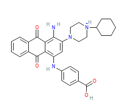 2D structure of the orthosteric ligand