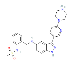 2D structure of the orthosteric ligand