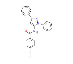 2D structure of the orthosteric ligand