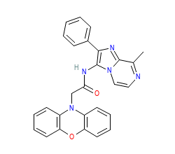 2D structure of the orthosteric ligand