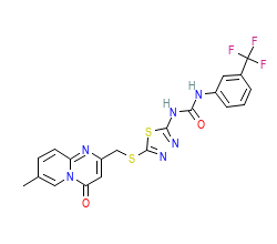 2D structure of the orthosteric ligand