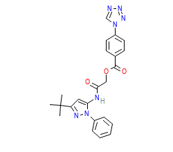 2D structure of the orthosteric ligand