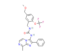 2D structure of the orthosteric ligand