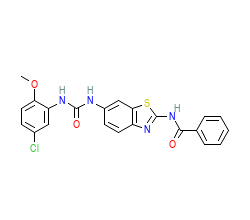 2D structure of the orthosteric ligand
