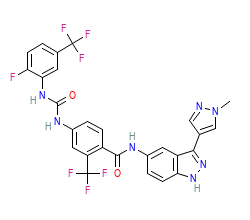 2D structure of the orthosteric ligand