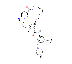 2D structure of the orthosteric ligand
