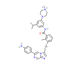 2D structure of the orthosteric ligand