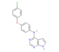 2D structure of the orthosteric ligand