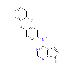 2D structure of the orthosteric ligand