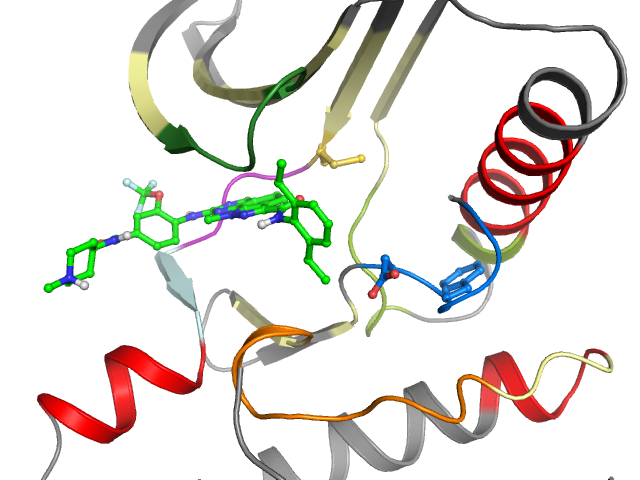 The orthosteric binding pocket