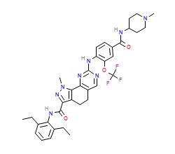 2D structure of the orthosteric ligand
