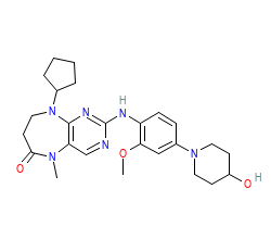 2D structure of the orthosteric ligand