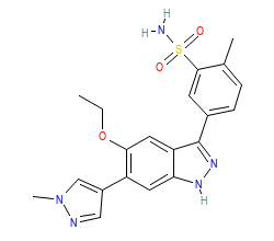 2D structure of the orthosteric ligand