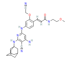 2D structure of the orthosteric ligand