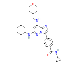 2D structure of the orthosteric ligand