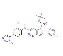 2D structure of the orthosteric ligand