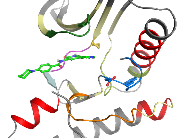 The orthosteric binding pocket