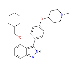 2D structure of the orthosteric ligand