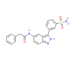 2D structure of the orthosteric ligand