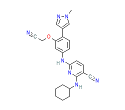2D structure of the orthosteric ligand