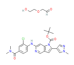 2D structure of the orthosteric ligand