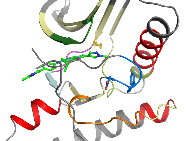 The orthosteric binding pocket