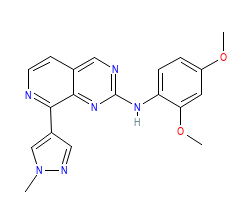2D structure of the orthosteric ligand