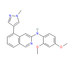 2D structure of the orthosteric ligand