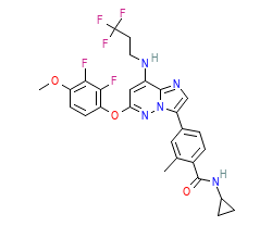2D structure of the orthosteric ligand