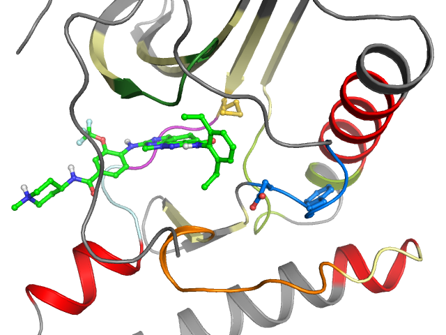 The orthosteric binding pocket