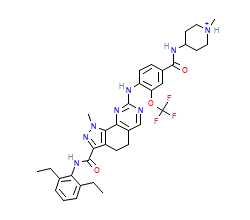 2D structure of the orthosteric ligand