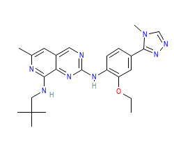 2D structure of the orthosteric ligand